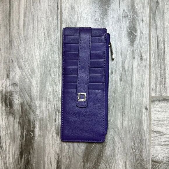 Lodis Handbags - Lodis Womens Be Organize Julia Long Stacker ID & Card Wallet Purple
